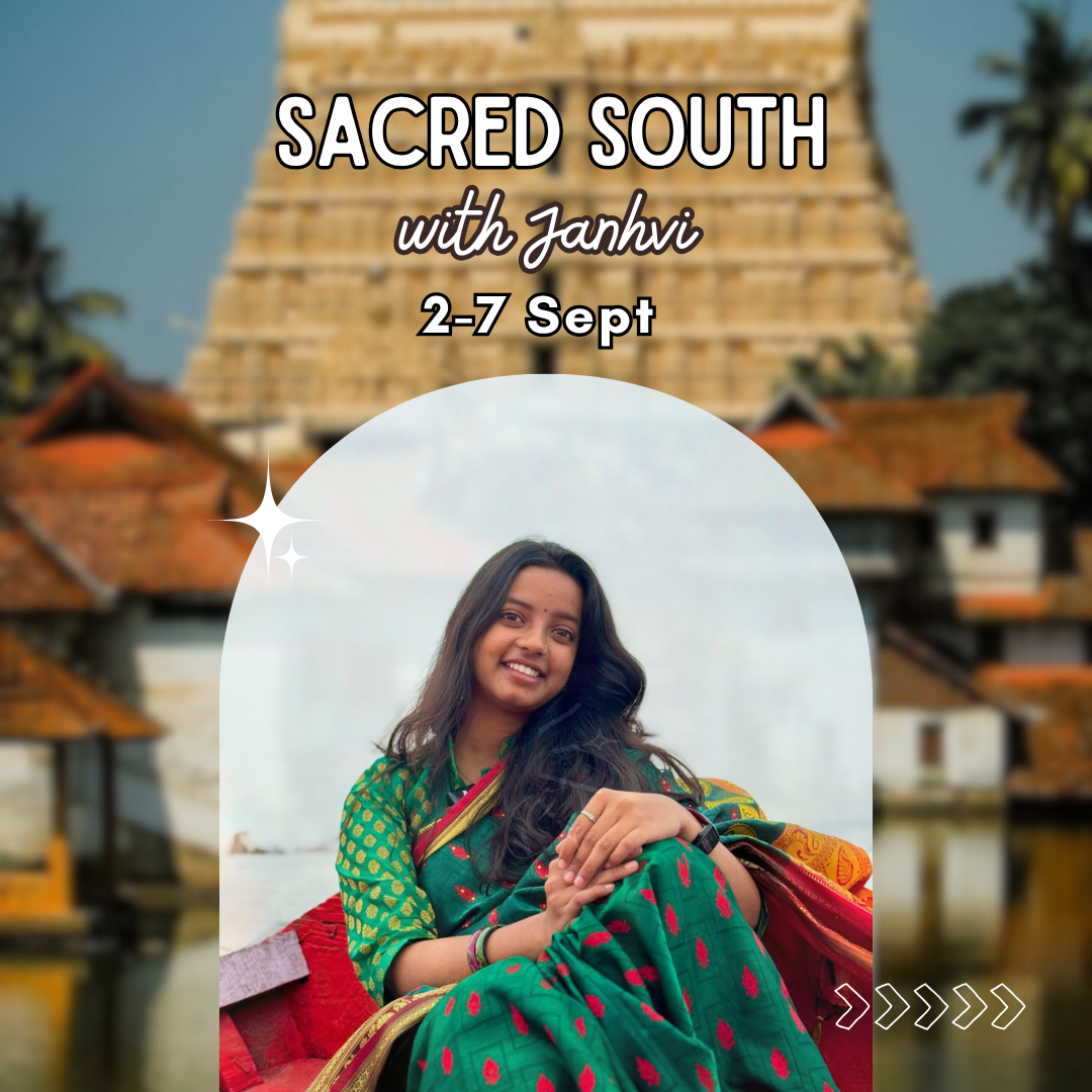 Sacred South with Janhvi