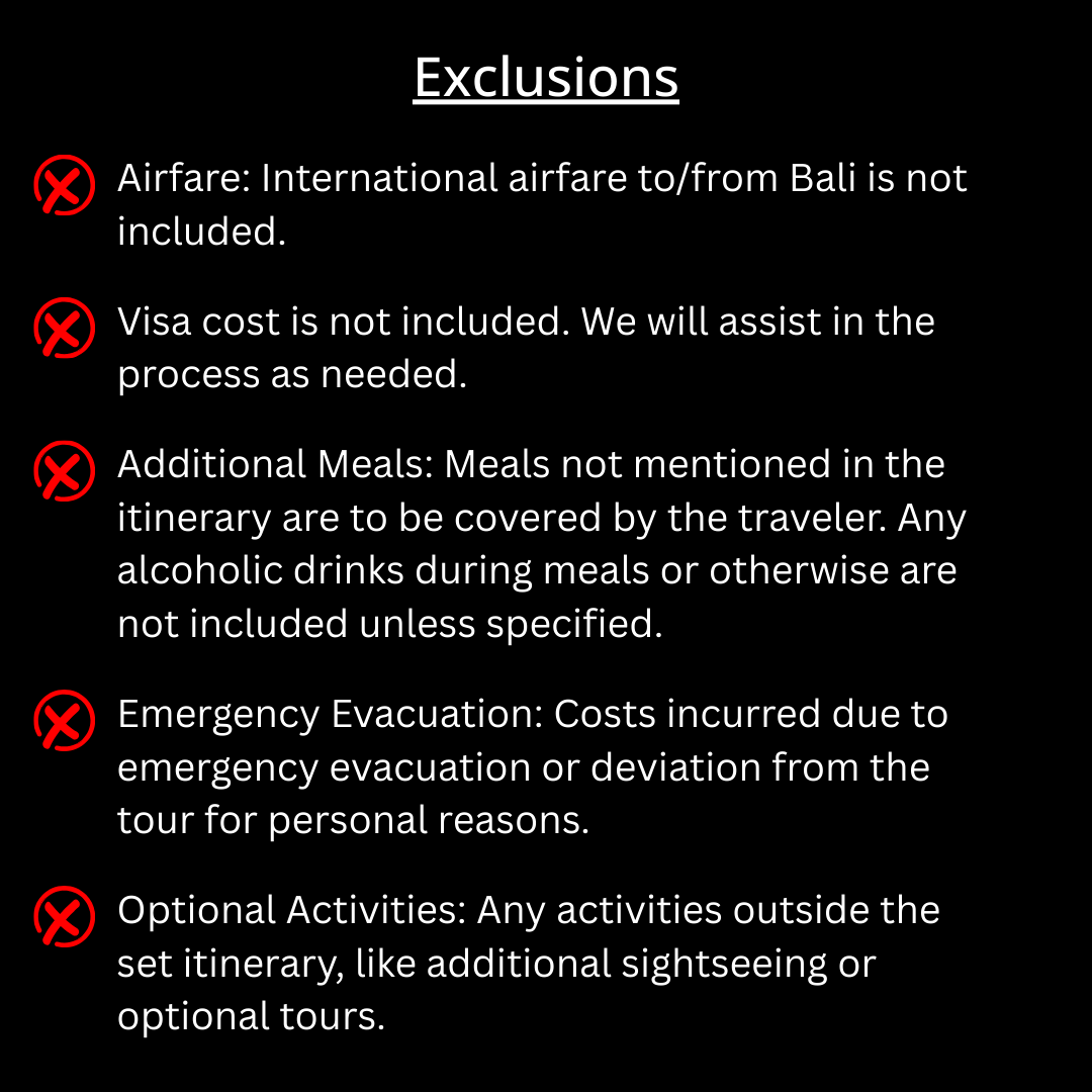 The Culinary Escape: Bali