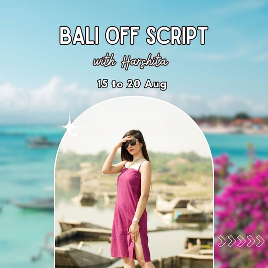 Bali Off Script