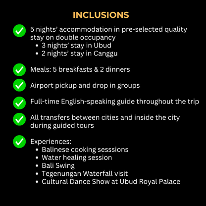 Bali Culinary Trail