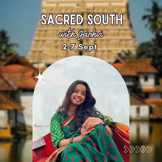 Sacred South with Janhvi
